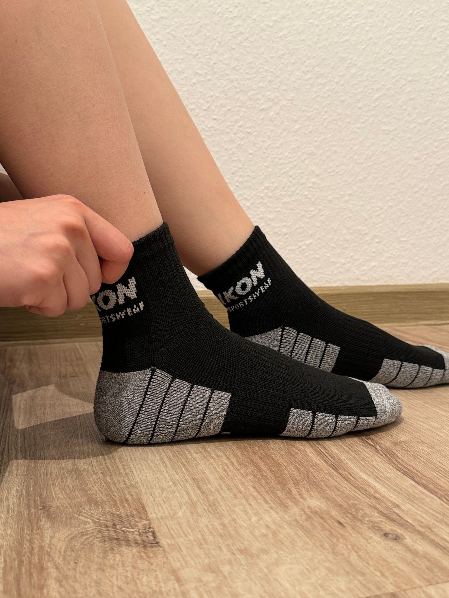 ULTRA DRY ELITE Socken Schwarz Fußgelenk