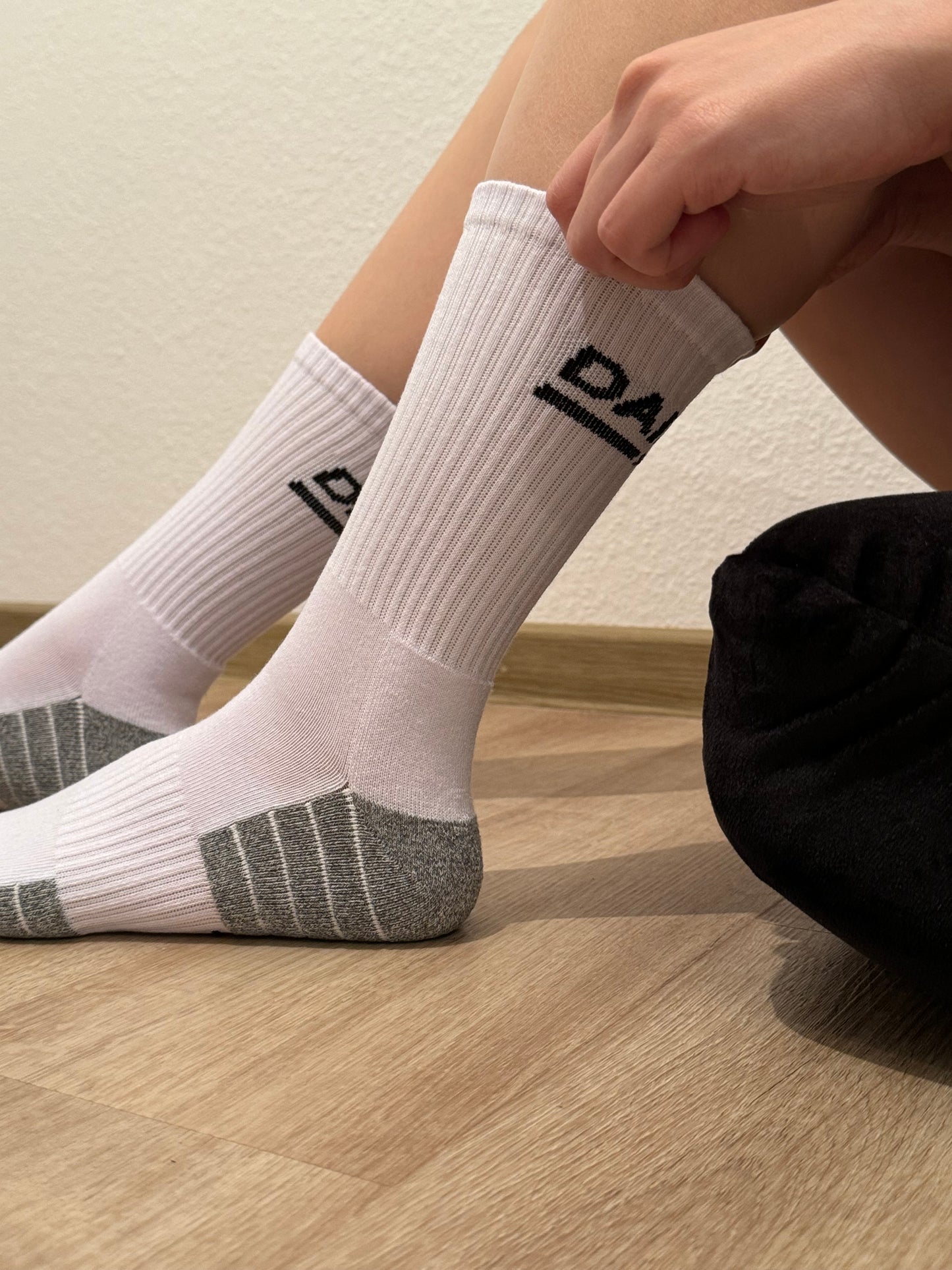 ULTRA DRY ELITE Socken Weiß Schienbein
