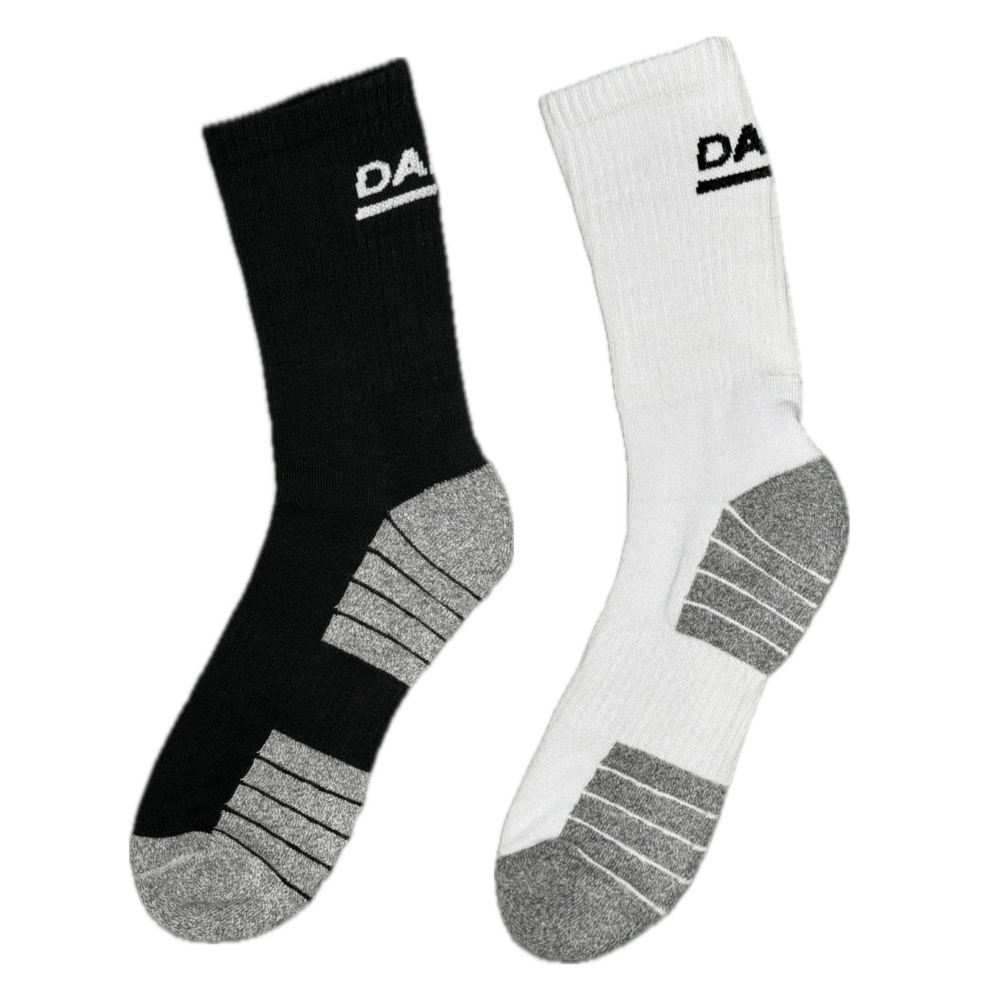 ULTRA DRY ELITE Socken Schwarz Weiß Schienbein