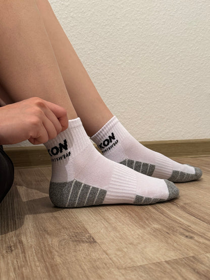 ULTRA DRY ELITE Socken Weiß Fußgelenk