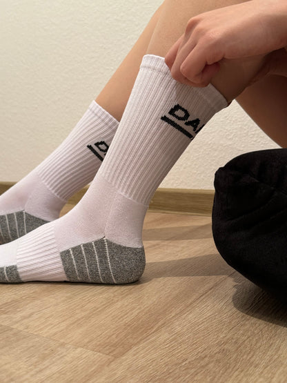 ULTRA DRY ELITE Socken Weiß Schienbein